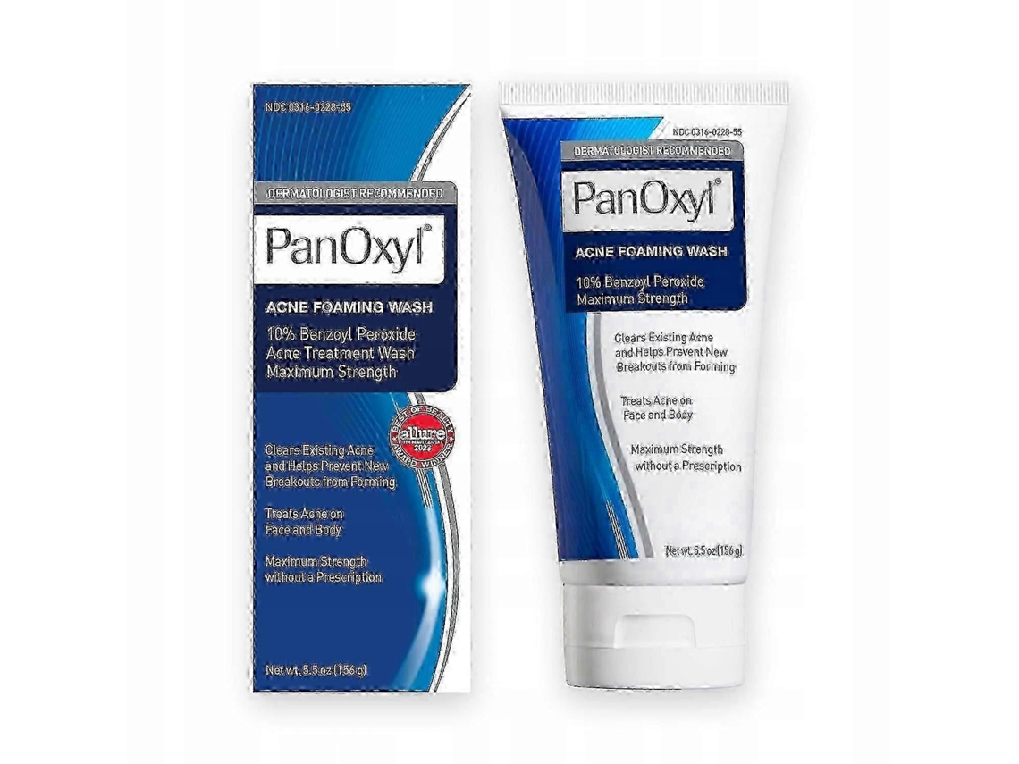 2025 Panoxyl Espuma De Limpeza Para Acne Com 10% De Peróxido De Benzoíla 170g