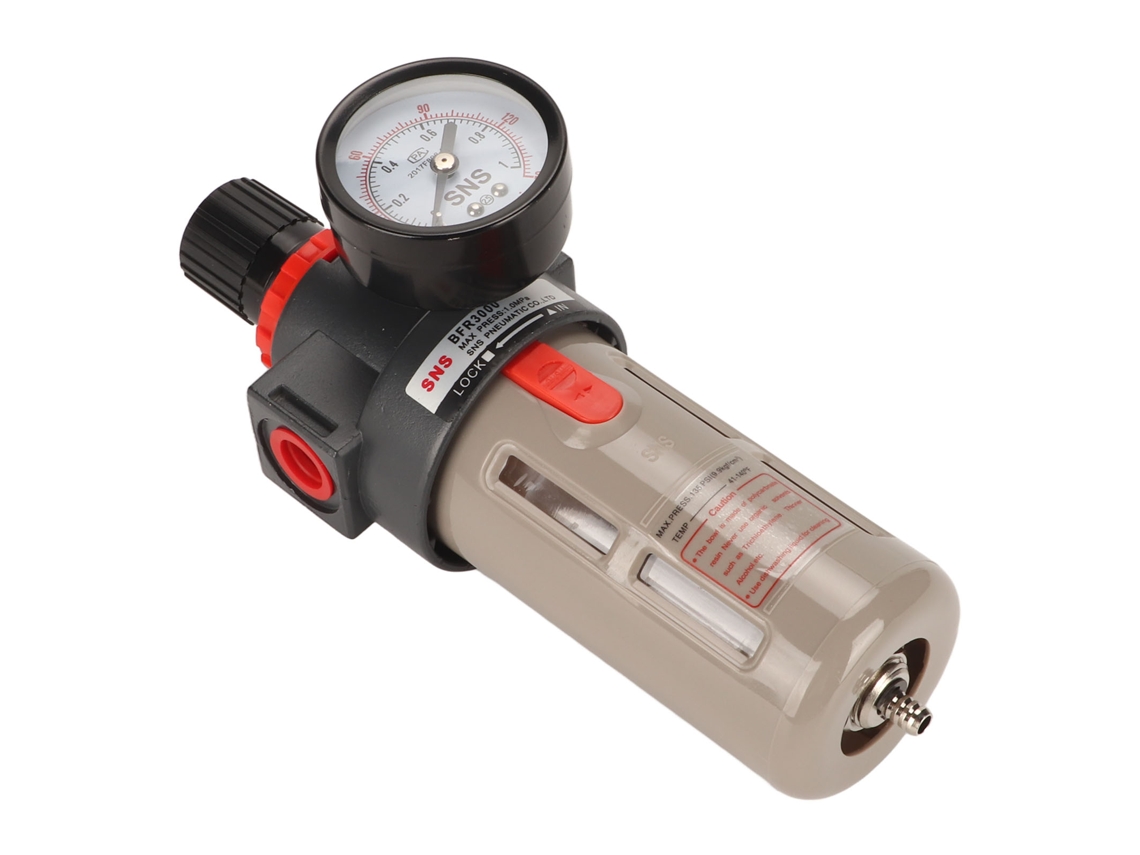 Filtro De Compressor De Ar Laxiscreed Com Separador Óleo-água E Ajuste De Pressão Para Desempenho Ideal