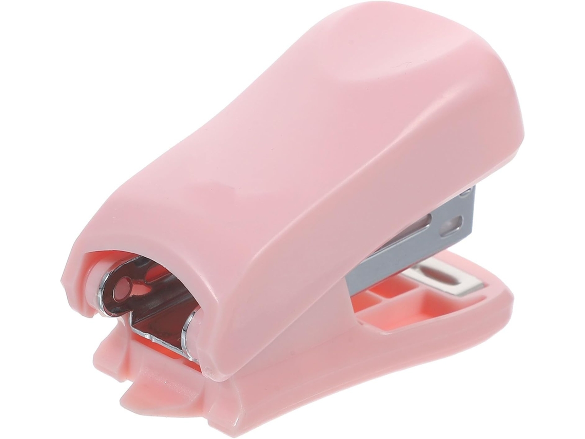 Lurelia, Grampeador Manual, Aço, Rosa, Para Escritório