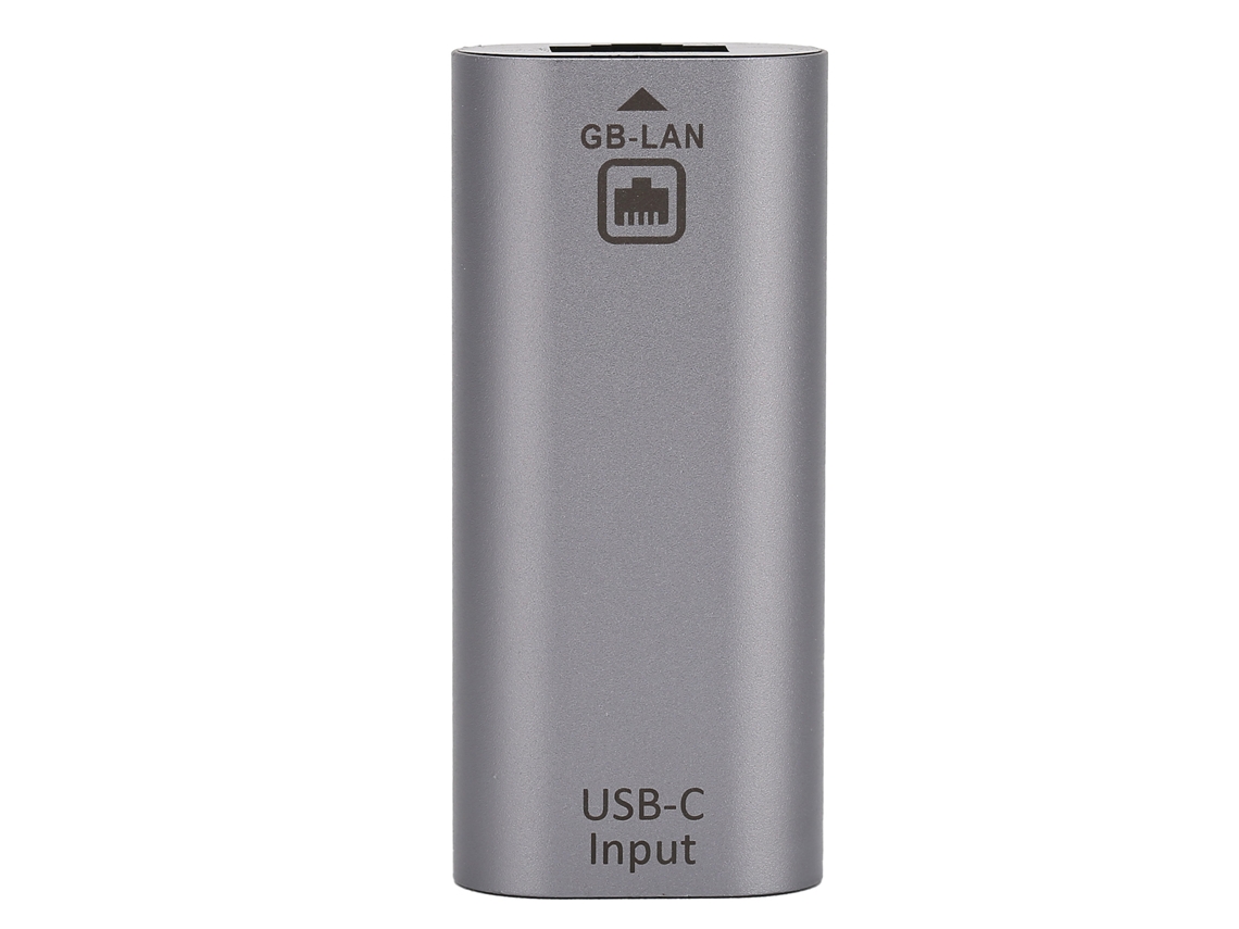 Adaptador USB-C para Ethernet LAN RJ45, compatível com Android, iOS, Windows 10, 100/1000 Mbps CHABERLU