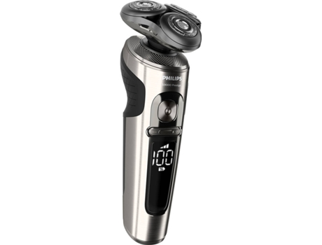 Máquina de Barbear PHILIPS Prestige SP9860/13 (Autonomia 60 min - Bateria) Máquina de Barbear PHILIPS Prestige SP9860/13 (Autonomia 60 min - Bateria) — Autonomia: 60 min