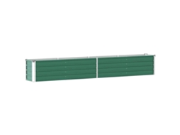 Vaso VIDAXL Verde Aço (320x40x45cm)