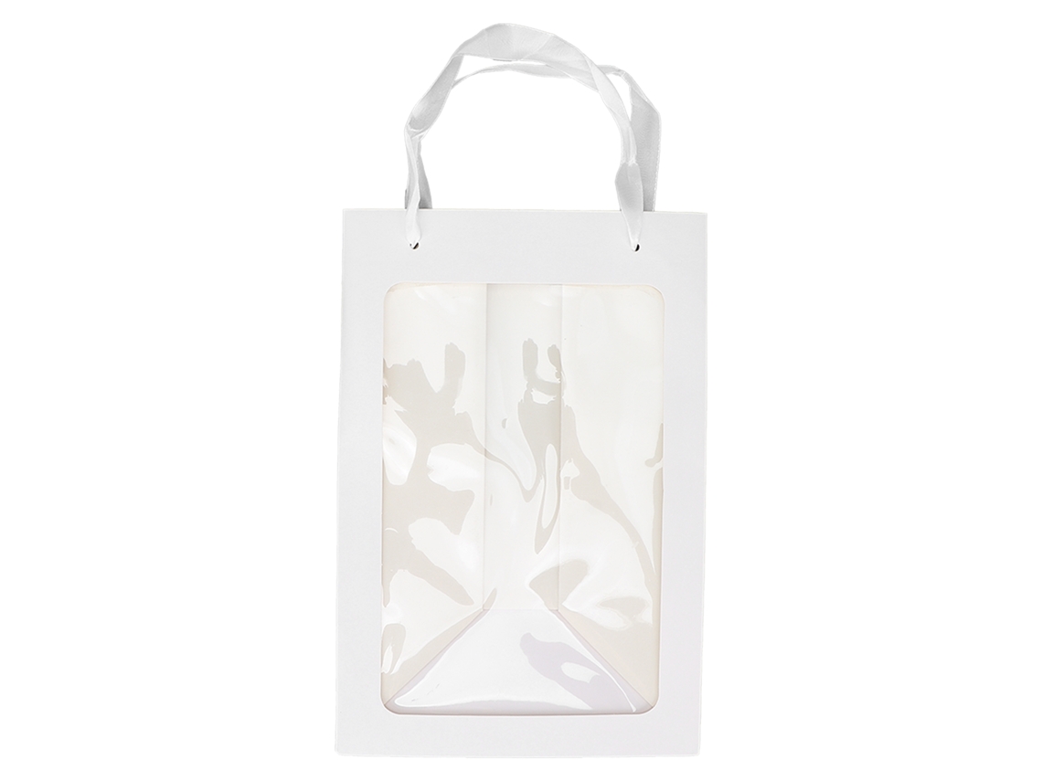 Small Paper Candy Bag Transparent Paper Party Gift Bags For Christmas Birthdays Favorswhite