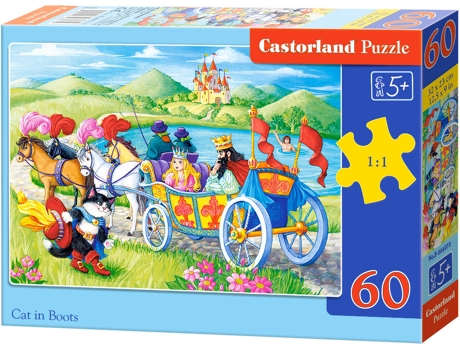 Puzzle  Cat in Boots (60 Peças)
