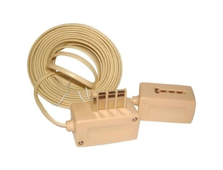 Extensor De Telefone Plugue Ptt Macho E Fêmea Hbf