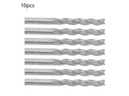 Laxiscreed Fresa Cnc Em Aço De Tungstênio Com 3 Espirais Para Madeira, 22mm De Comprimento