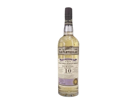 Whisky Single Malt DOUGLAS LAING'S Old Particular Tomatin 10 Anos (0.7 L - 1 Unidade)