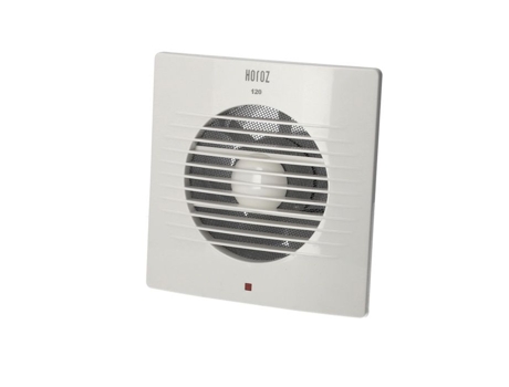 Extrator De Ar Simples Flux Quadrado Classic 120 Mm Branco | 500.000.120 | Horoz