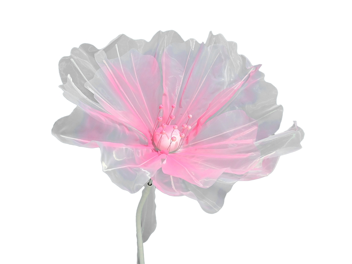 Copo com flor artificial amarela LAXISCREED