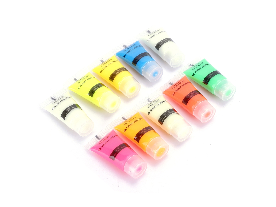 10 Peças De Polvo Fluorescente Para Unhas 10g Impermeável Ferramenta De Manicure Diy Arte De Unhas