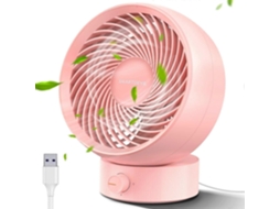 Ventoinha de Mesa, Interface Usb, Operação Silenciosa MDUG (branco)