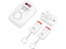 Alarme Pir Sem Fio C/ 2 Controles Detector Movimento Infravermelho P/ Casa ZYBLSSBB