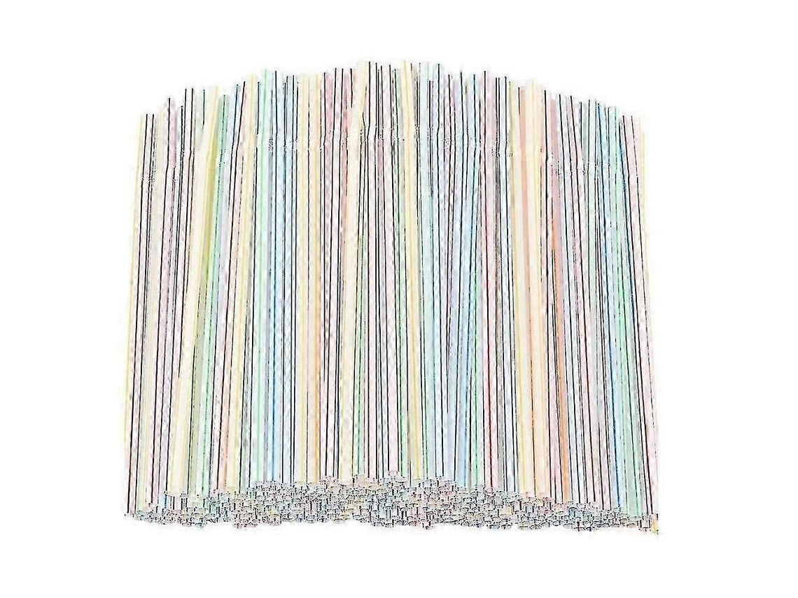1000 Canudos De Plástico - Ecológicos Para Bares E Festas