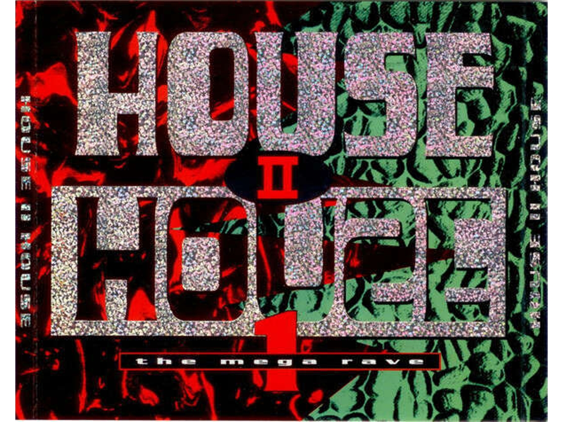 Cd House Ii House - The Mega Rave 1 Disky