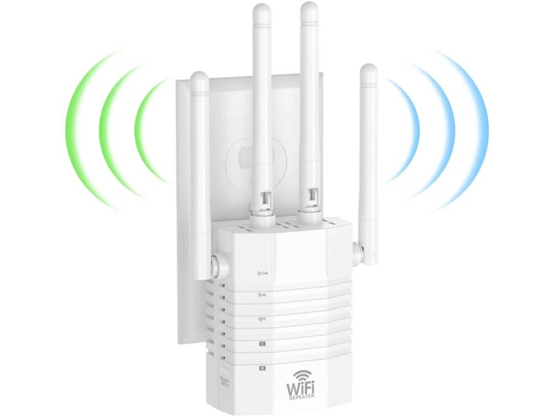 Amplificador De Sinal Wifi Com Porta Ethernet Extensor Wifi De Banda Dupla De 1200 Mbps De 5 Ghz / 2 4 Ghz Extensor De Alcance Wifi Yizhood