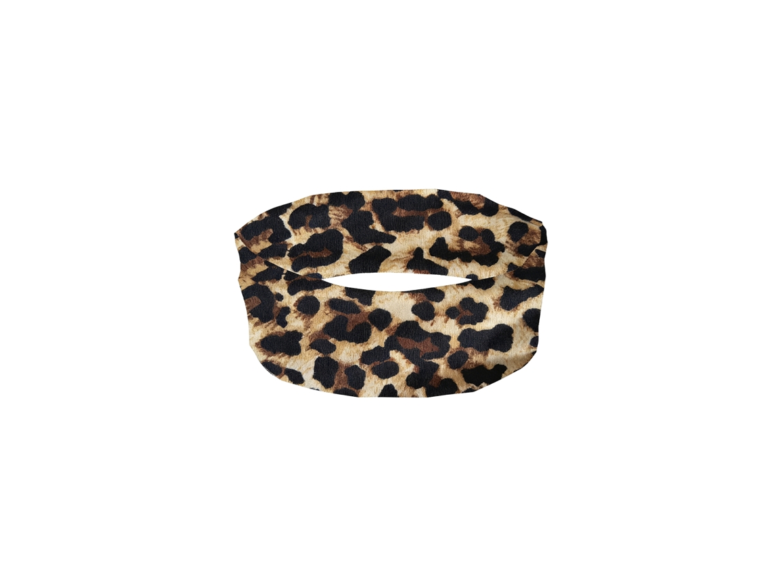 Bandeira Estampada Leopardo para Cabelo e Moda Urbana LAXISCREED