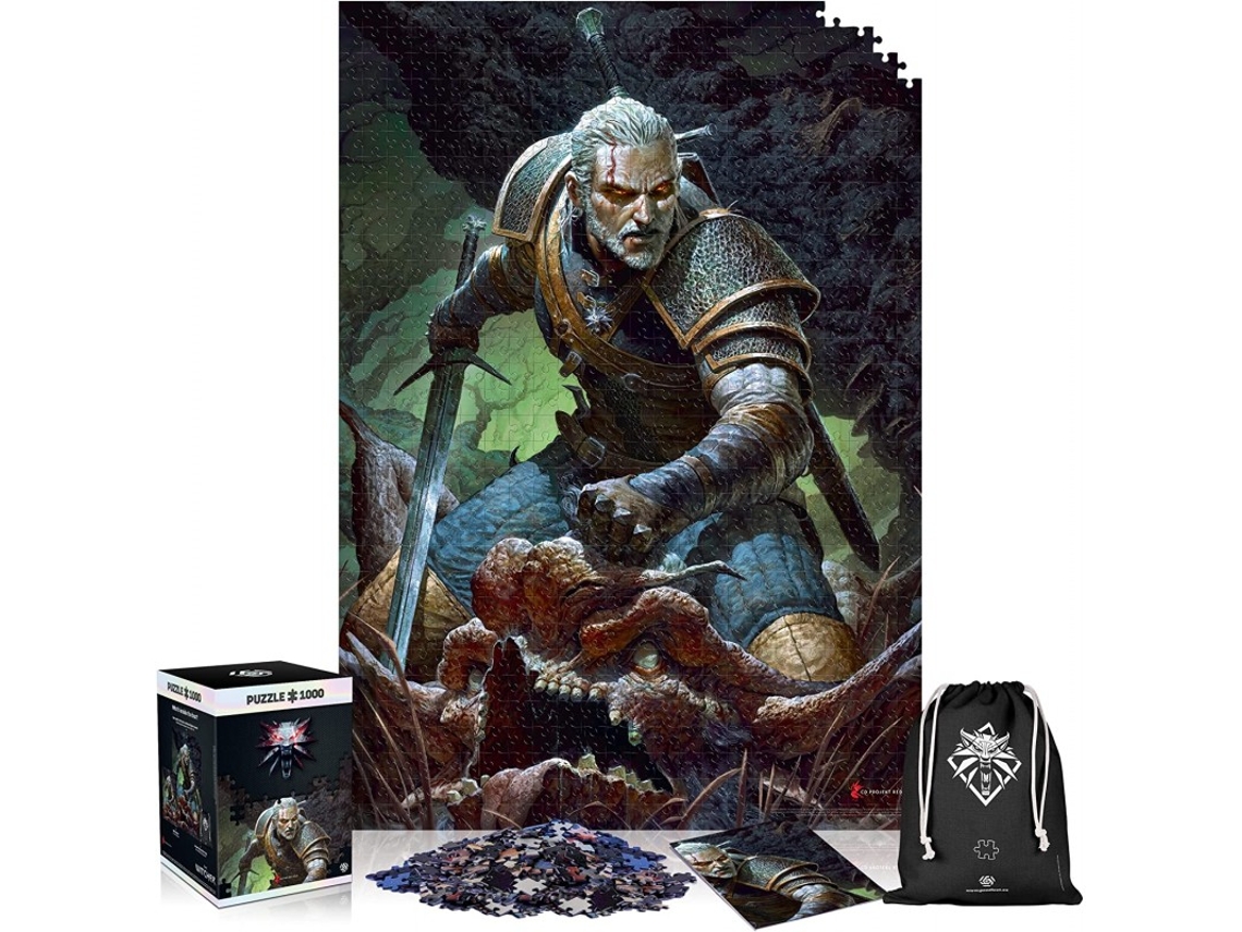 The Witcher Wiedźmin: Dark World Puzzles 1000