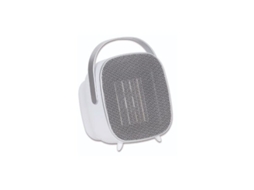 Aquecedor Elétrico De Ventilador Branco 1500w Para Ambientes Interiores Mesa/piso