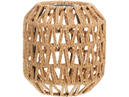 Luminária de Teto Rústica em Corda Trançada com Capa Decorativa para Lâmpada, Ideal para Sala de Estar. SFUSHOS