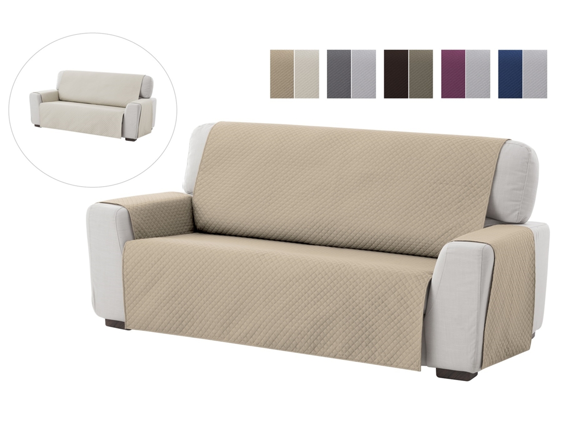 Capa de Sofá TEXTIL HOME Adele (Bege - 110 x 220 cm)