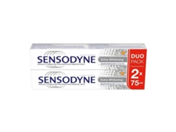 Extra Whitening Pasta De Dentes Com Flúor, 2x75ml Sensodyne