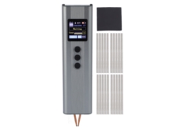 Máquina de solda elétrica portátil com bateria de lítio de 2200 mAh, modelo mini para uso doméstico.