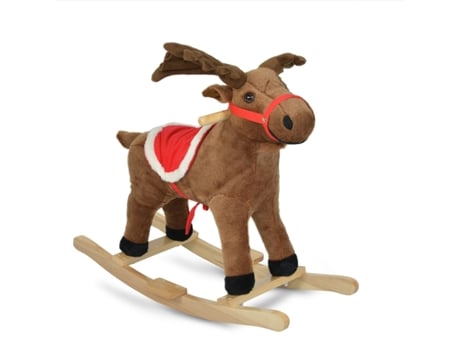 Veado De Peluche A Abanar Rudolf Wj 001 Moni Toys Moni Toys