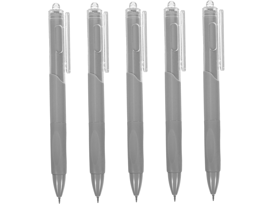 Conjunto De 5 Canetas Multifuncionais Com Escrita Suave Para Escola,