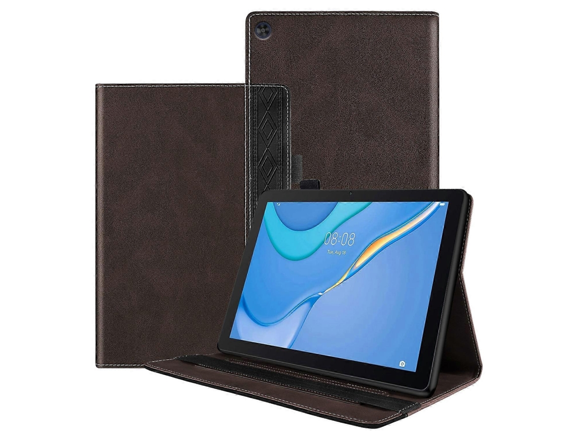 Capa De Couro Para Tablet Huawei Matepad Se Da Série Splicing.