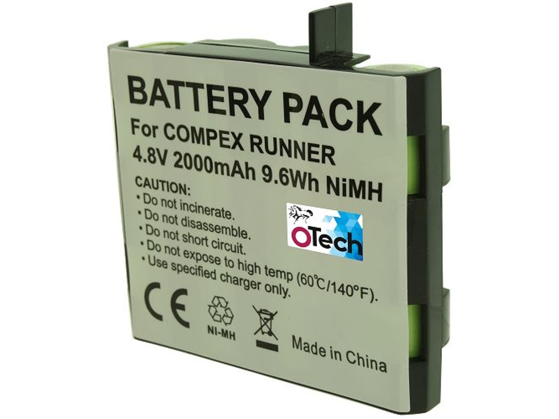 Bateria de eletroestimulação para COMPEX ENERGY
