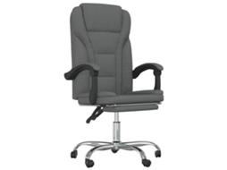 MAISON EXCLUSIVE Mesa Reclinável Cadeira Cinzento Dark