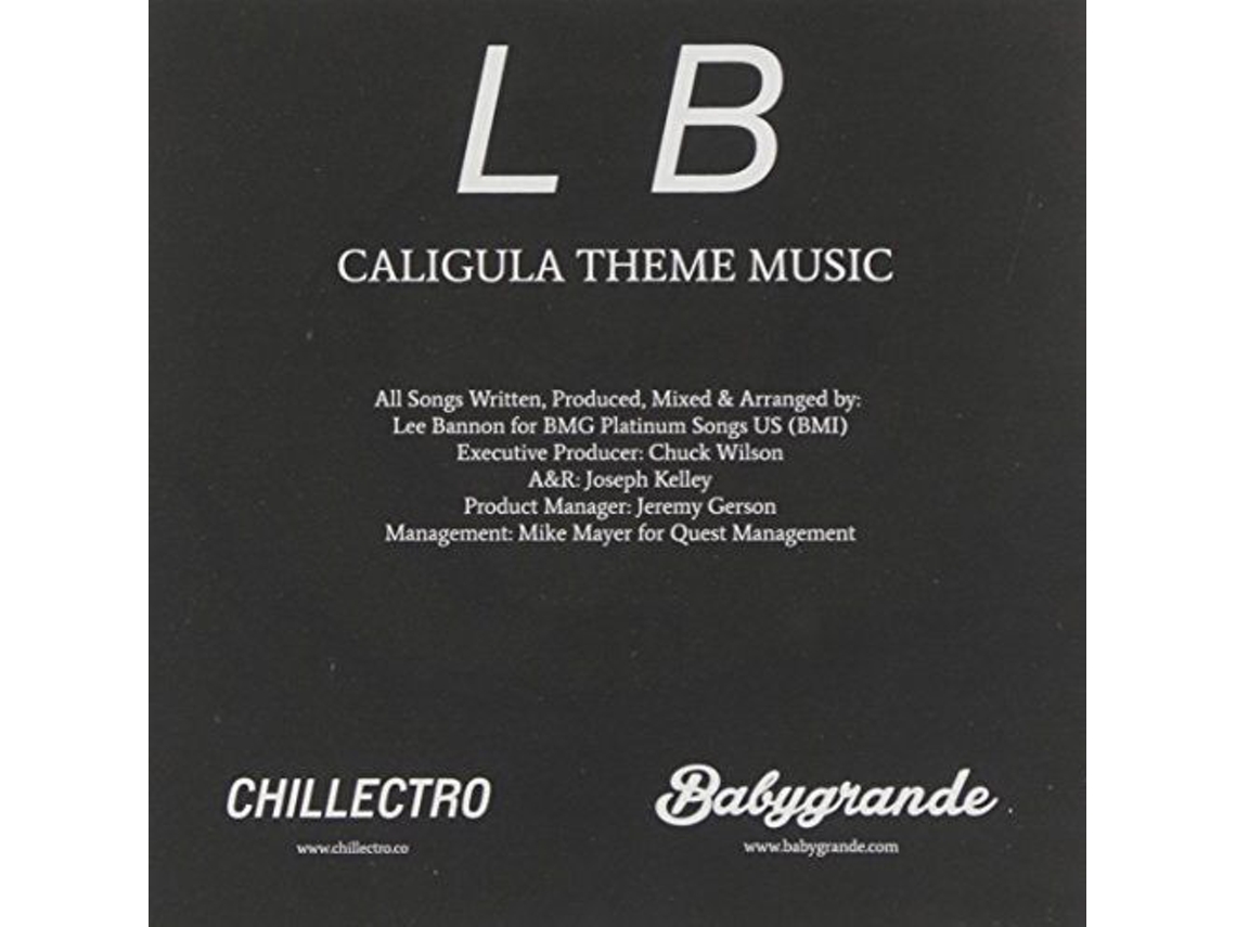 CD Lee Bannon - Caligula Theme Music