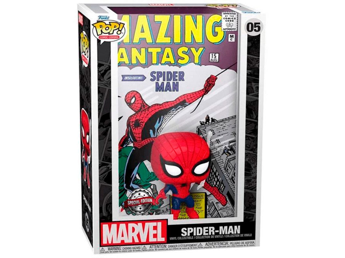Figura Pop Marvel Amazing Spiderman Exclusivo