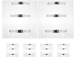 Vicasky Conjunto De 6-protetores Transparentes Para Pés Cadeira Odontológica, Almofadas Resistentes Ao Desgaste Para Uso