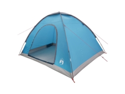 Vidaxl Barraca De Camping Com Telhado Azul 275 X 215 X 125 Cm