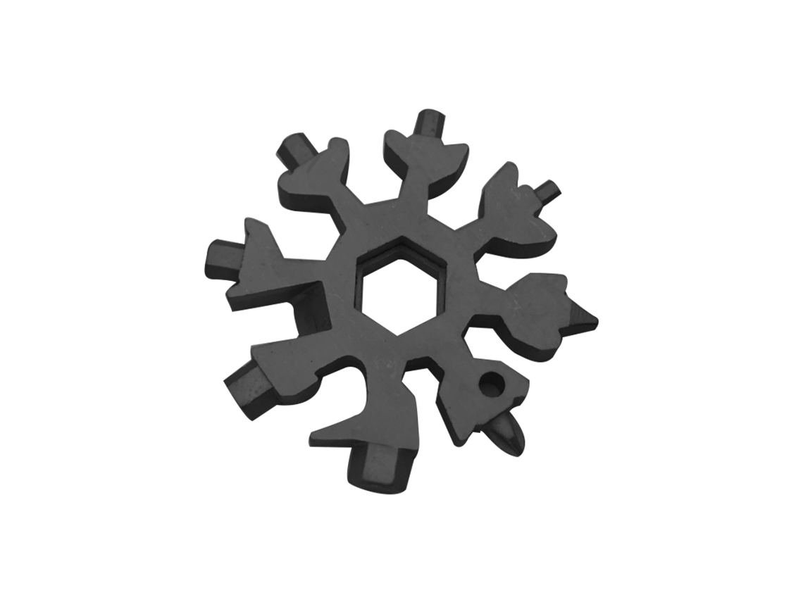 Ferramenta Multifuncional 19 em 1 Inox Forma de Floco de Neve