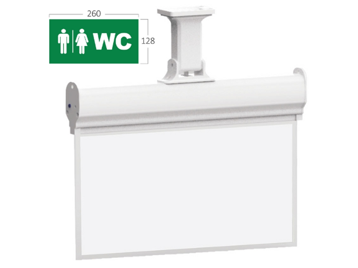 Wc 3W Ip20 Led Painel Branco BRAYTRON