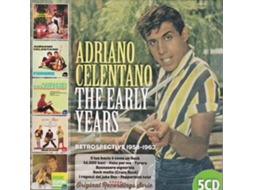 CD Adriano Celentano - The Early Years Retrospective 1958 - The Early Years Rare Recordings 1962-1963 (5CDs)