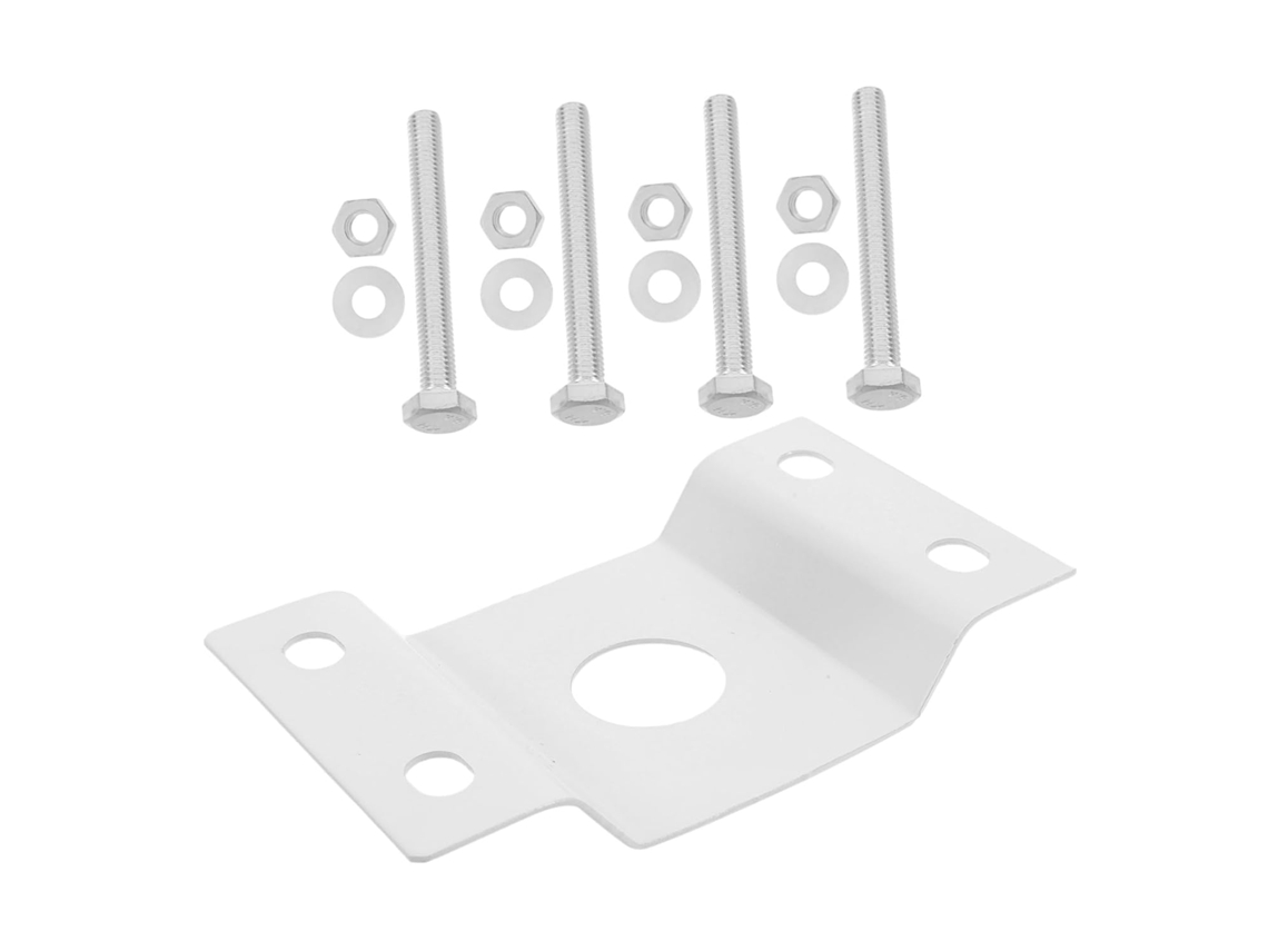 1 Conjunto De Suporte De Montagem Solar Para Poste, Fixação Robusta