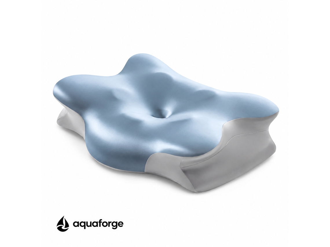 Almofada Cervical Ergonómica Espuma Viscoelástica Respirável 40 X 60 Cm