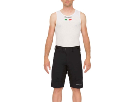 Calças para Homem PISSEI E-pik Preto para Ciclismo (M)