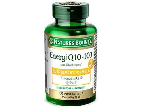 Suplemento Alimentar NATURE'S BOUNTY Energiq- (30 pérolas)