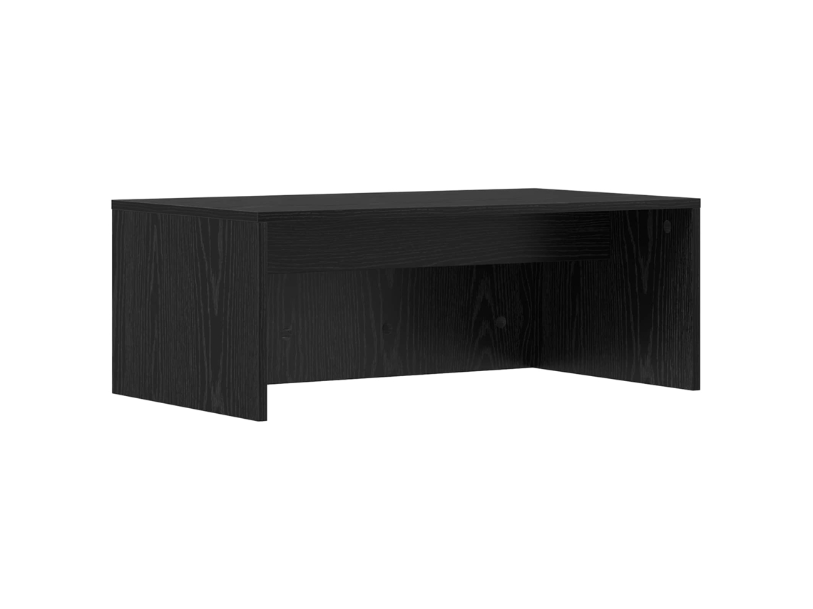Secretária Montada na Parede Carvalho Preto 80x45x30 cm MAISON EXCLUSIVE
