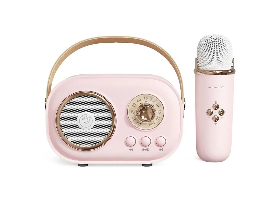 Mini Máquina De Karaokê Máquina De Karaokê Para Crianças E Adultos Karaokê Com Microfone Alto Falante Bluetooth Portátil Com Microfo Yizhood