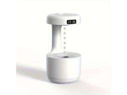 Lurelia Humidificador Antigravidade Com Relógio Decorativo E Luz Noturna