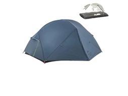 Barraca De Trekking, Leve, Resistente Às Intempéries, 210t-mongar2-azul