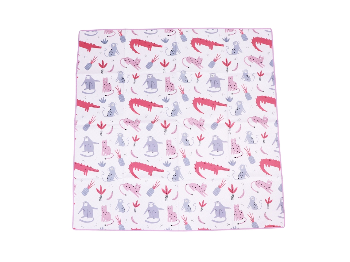 Alfombrinha De Brincadeira Para Bebê Grande Impermeável Antiderrapante Multifuncional Sem Cheiro Com Estampa Para Crianças
