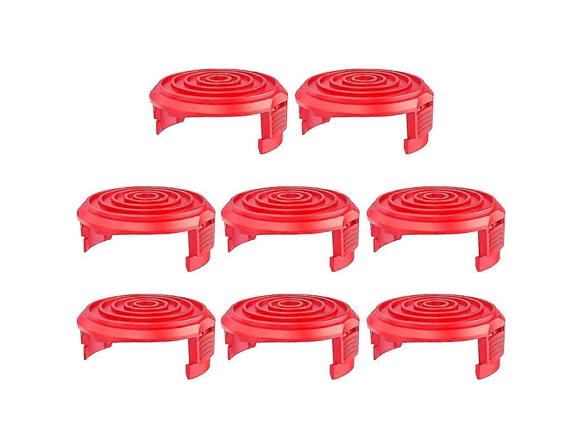 Conjunto De 8 Tampas Para Carretel De Linha Para Cortador De Grama Hyper Tough, Modelo Tlh-01-1.