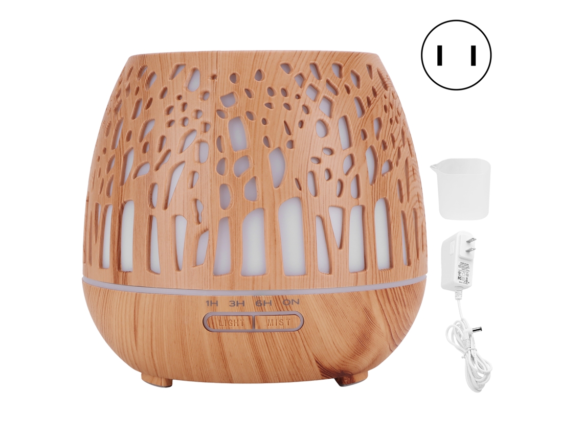 Difusor de Aroma e Humidificador Elétrico 400ml com Luz Ambiente LAXISCREED