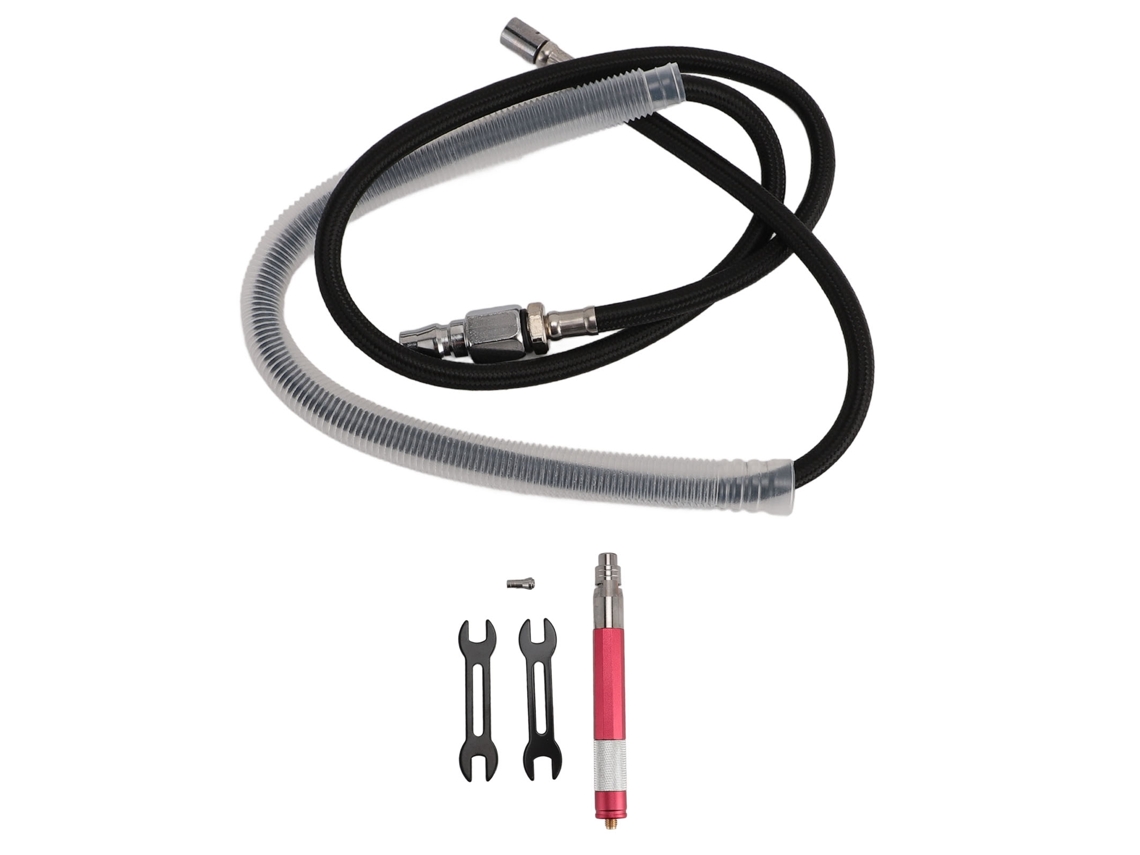 Amoladora Neumática Air Pencil 58000rpm 1/4" Npt Com Mandril M3 Kit De Gravura